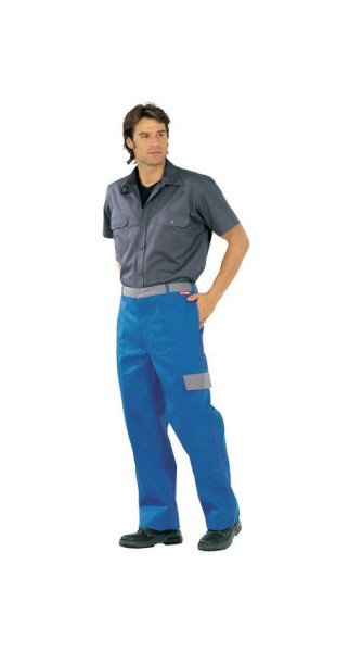 Pantalon Planam Major Protect, bleu bleuet/gris, taille 54, 5220054