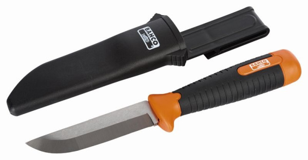 Ciseau multiple Bahco, 58-61 HRC, lame arrondie 4x25x100mm, 231mm, emballage libre-service, SB-2449