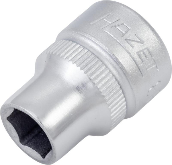 Douille Hazet, hexagonale, carrée creuse 10 mm (3/8"), 8 mm, moletée, 880-8
