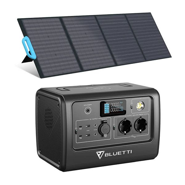 Groupe électrogène solaire BLUETTI EB70 + PV120, EB70+PV120
