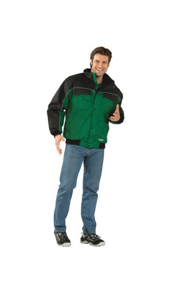 Planam Outdoor Dust Blouson, vert fougère/noir, taille M, 3315048