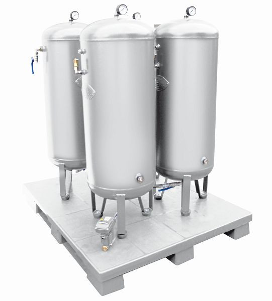 Batterie de chaudières AEROTEC 4 x 90 l - 11 bar galvanisée, 25500113, 4260405388981
