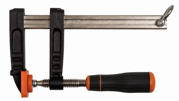 Serre-joint à vis Bahco, portée 160 mm, avec manille étrier pour travail en hauteur, TAH420SH-80-160