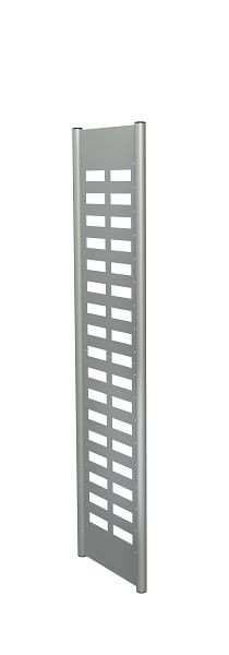 Kerkmann cadre d'extrémité M2, D 400 x H 1800 mm, aluminium argent, 51582614