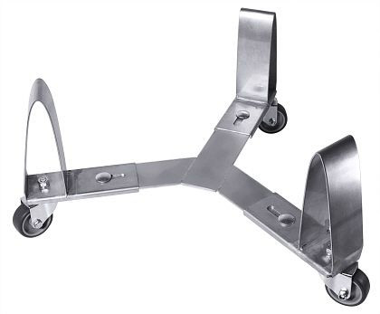 Contacto Rolli ton 3075 réglable en acier inoxydable, 3075/845