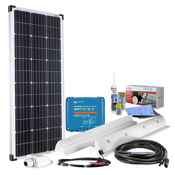 Système solaire pour caravane Offgridtec mPremium+ L 100W 12V MPPT, 4-01-012415