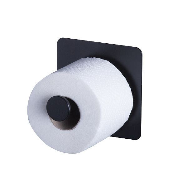 Porte-moulinet de réserve Air Wolf, série Omega, H x L x P : 130 x 130 x 122 mm, acier inoxydable revêtu noir mat, 29-535