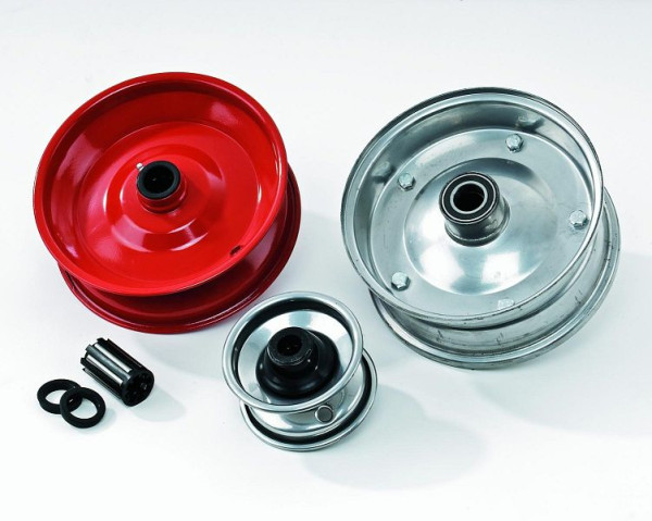 Roulement à cage à rouleaux Growi pour roue pneumatique 400/100, alésage 20 mm, 10333010