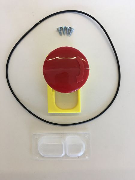 Interrupteur d'arrêt d'urgence ELMAG, pour STRANDS S25, 9801048