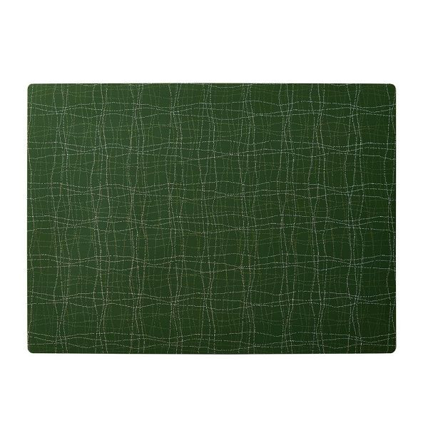 Sets de table APS, 45 x 33 cm, silicone, vert, lot de 24, 60585