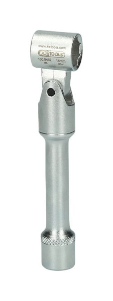 Clé de contre-support spéciale KS Tools pour vis de jambe de suspension, 14 mm, 150.9462