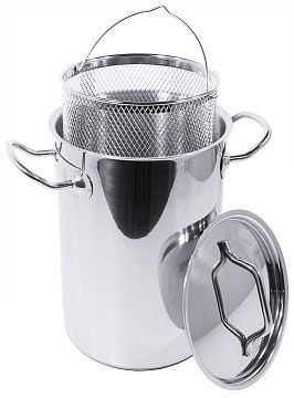 Pot à asperges Contacto de 23,5 cm de haut avec couvercle et insert, 6602/160