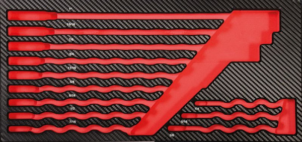 Insert Projahn ProForm vide pour clé à fourche en pouces, 5999-41E