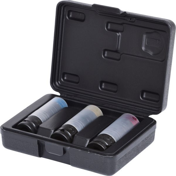 KS Tools SlimPOWER jeu de douilles à chocs, 3 pièces, 1/2", 515.0990