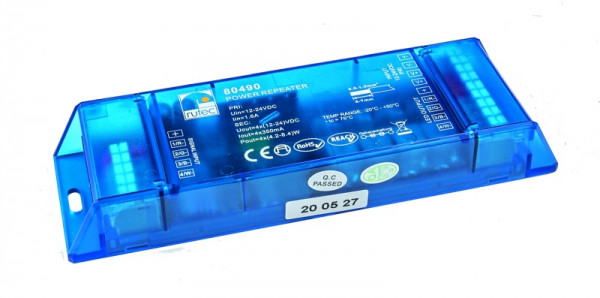 rutec Projekt LED Power Repeater 350mA Power Repeater multicolore 4 canaux, PHZ490