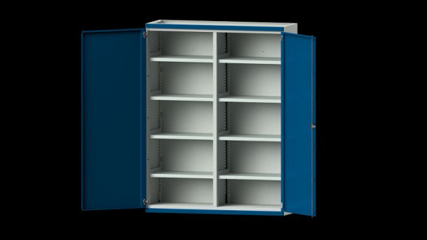 Etablis ANKE, armoire pour charges lourdes, modèle 401, 1485 x 500 x 1950 mm, RAL 7035/5010, 620.161