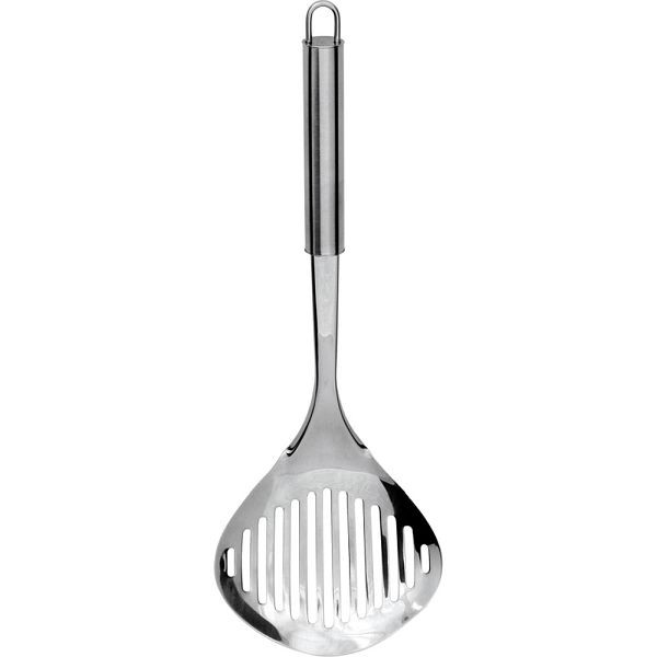 Poisson / écumoire Stalgast, manche rond, longueur 34,5 cm, KK0401345