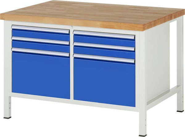 Etabli RAU série 8000 - modèle 8474, L1250 x P900 x H840-1040 mm, 13-8474A2-129B4H.11