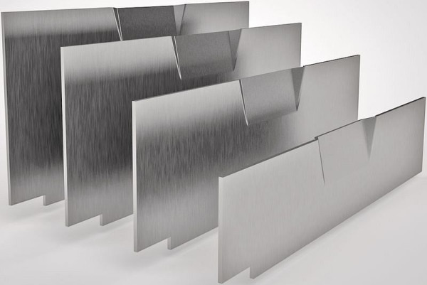Séparateur aluminium KLW, largeur : 166 mm (10 unités), hauteur : 164 mm, pour hauteurs frontales : 200 à 400 mm, 15 / TB10-164