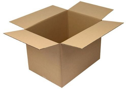 Boîte pliante en carton ondulé TransPak, 2 parois, dimensions intérieures 700 x 500 x 500 mm, qualité 2.30BC, lot de 15, 299406