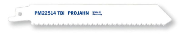 Lame de scie sabre Projahn PM22514 TBi BiMetall 225 mm, UE: 5 pièces, 64212