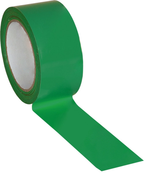 Ruban de marquage au sol stable Eichner pour coller et marquer, pour l'intérieur, praticable, bonne adhérence, vert, 9225-20411-030