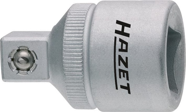 Réducteur Hazet, carré creux 12,5 mm (1/2 pouce), carré plein 10 mm (3/8 pouce), norme : DIN 3123, ISO 3316, 958-2