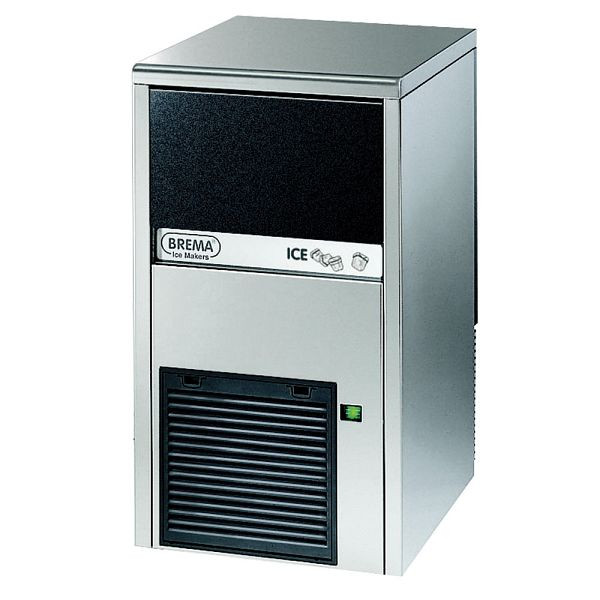 Machine à glaçons Brema refroidie par air, 28kg/24h, dimensions 390 x 460 x 690 mm (LxPxH), BE1803028