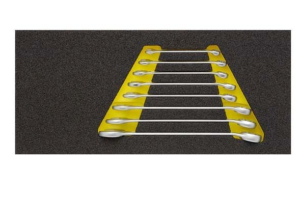 ELORA Jeu de clés mixtes, 8 pièces, OMS-9, 0000410901000