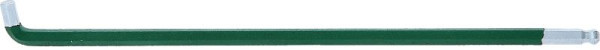 KS Tools Clé Allen à tête sphérique, XL, 5/32", coudée à 108°, 151.4435