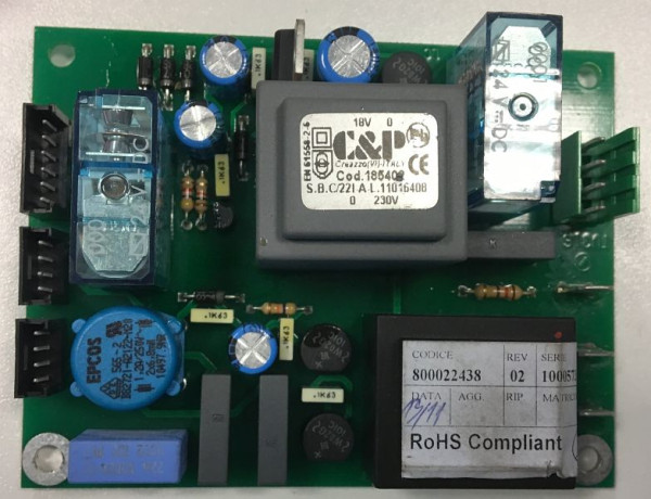 Carte de commande ELMAG (800022438) pour onduleur TIG TH 1600, TX 1601, 9505474