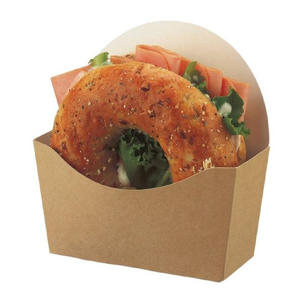 Boîtes à bagels compostables Colpac, UE : 1000 pièces, FA389