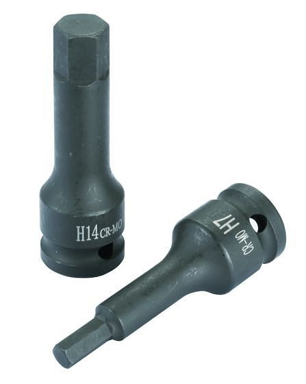 Clé à douille à choc hexagonale 1/2" Boxo 9 mm, HBI4600H-009