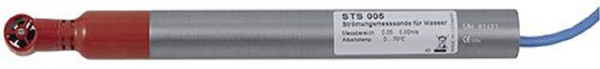 Capteur de débit Greisinger STS 005 avec tête à pression (0,05 - 5,00 m/s), 602396