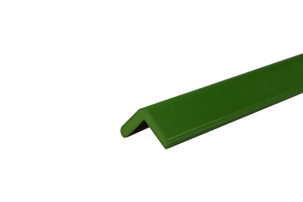 Protection d'angle Knuffi, profil d'avertissement et de protection type H, vert, 1 mètre, PH-900303