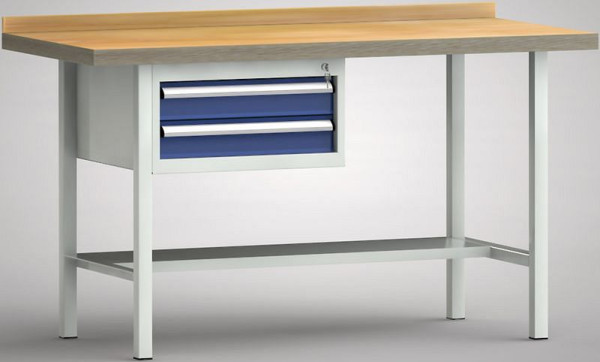 Etabli standard KLW - 1500 x 700 x 900 mm L x P x H (version ERGO), WS102E-1500M40-E1620