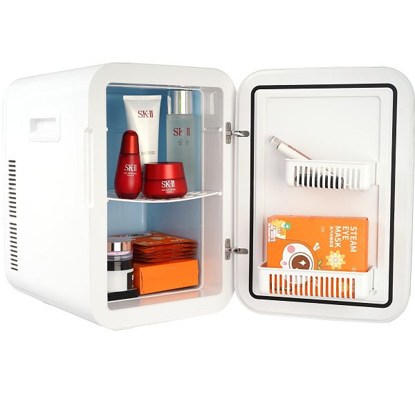 VEVOR Mini réfrigérateur 20 L / 22 canettes, petit réfrigérateur 2 en 1, fonction de refroidissement et de chauffage, MNBXBSBLSK20LO5KSV2