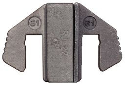 KS Tools insert de sertissage pour fiches WE non blindées 4P, RJ - 22, poids : 60 g, 115.1422