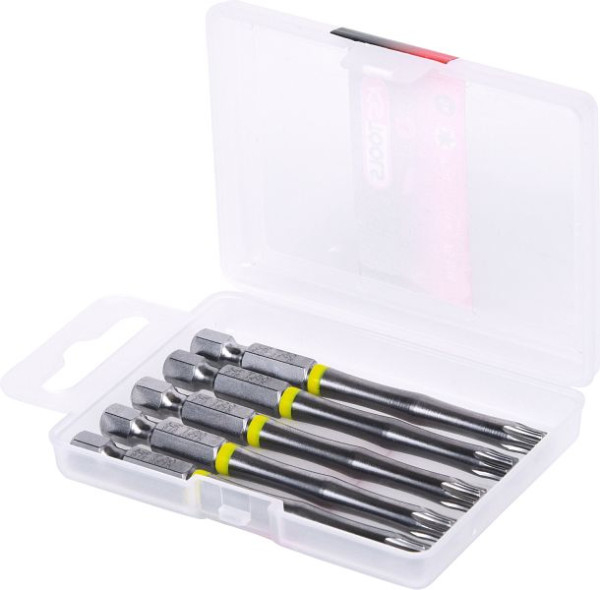 KS Tools Embout TORSIONpower 1/4" Torx, 75 mm, T30, paquet de 5, 918.3576