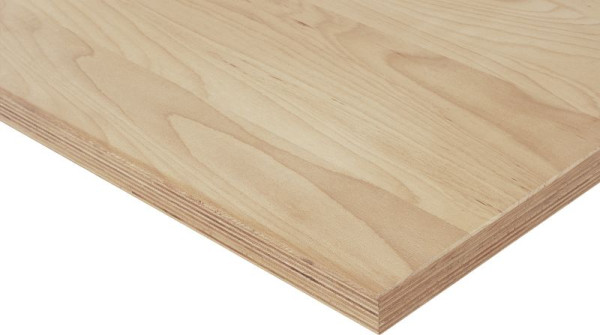 Plan de travail RAU en hêtre multiplex, L1500 x P700 x S40 mm, X-150-070-40