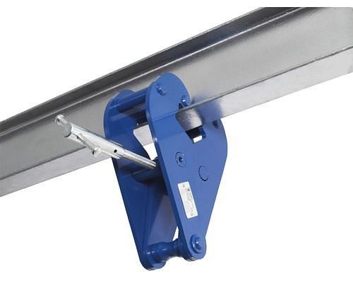 Pince de support PLANETA BK50, avec broche galvanisée, capacité de charge 5000 kg, plage de préhension 90 - 320 mm, 306570