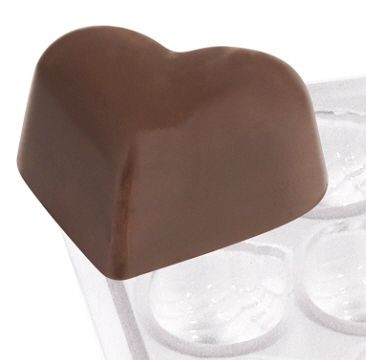 Contacto moule praliné coeur, 6751/009