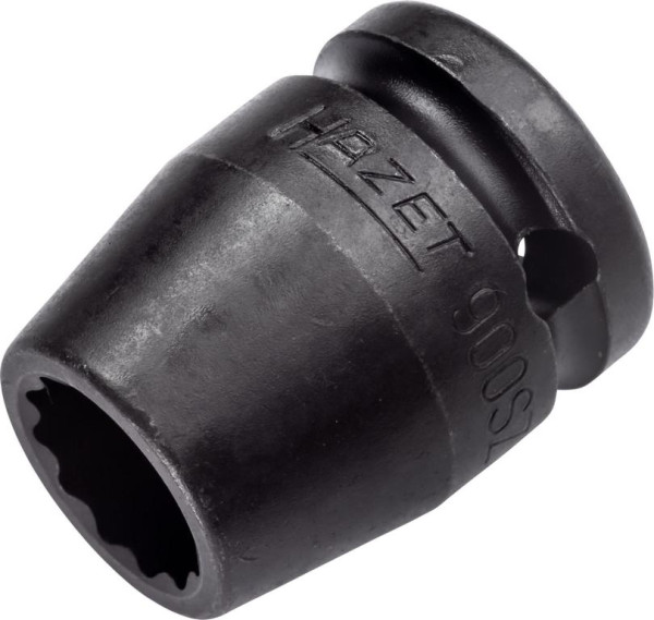 Impact Hazet, douille tournevis machine, double hexagone, carré creux 12,5 mm, 15 mm, 900SZ-15