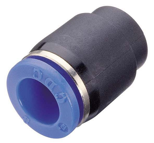 temporisateur B-VK-4-KU, raccord de verrouillage pour tuyau pneumatique en plastique, tuyau Ø : 4 mm, UE : 10 pièces, 03911000