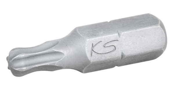 KS Tools Embout 1/4" Torx, 25 mm, tête sphérique, T40, lot de 5, 911.3500