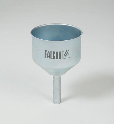 Entonnoir en acier FALCON, galvanisé, douille 23 mm, ouverture de remplissage Ø 138 mm, 187-536