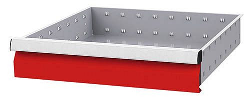 Tiroir Bedrunka+Hirth, rails inclus, R 18-16, hauteur du panneau 75 mm, capacité de charge 50 kg, dimensions en mm (LxPxH) : 450 x 400 x 75, 60.046.075VA