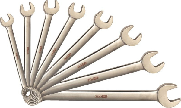 KS Tools TITANplus jeu de clés mixtes, coudées, 8 pièces, 965.0248