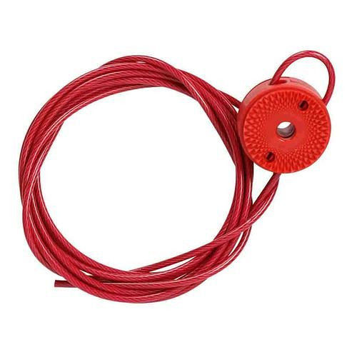 Raccordement de câble DENIOS avec câble gainé, 2,44 m, diamètre de câble 3,25 mm, 311985