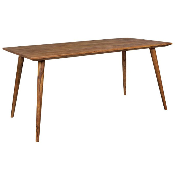 Table de salle à manger Wohnling REPA 120 x 60 x 76 cm Bois massif rustique Sheesham, WL1.965